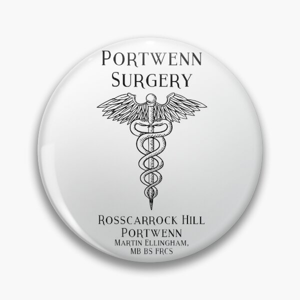 Item preview, Portwenn Surgery Port Isaac Doc Martin Cornwall designed and sold by SonnyBoyDesigns.