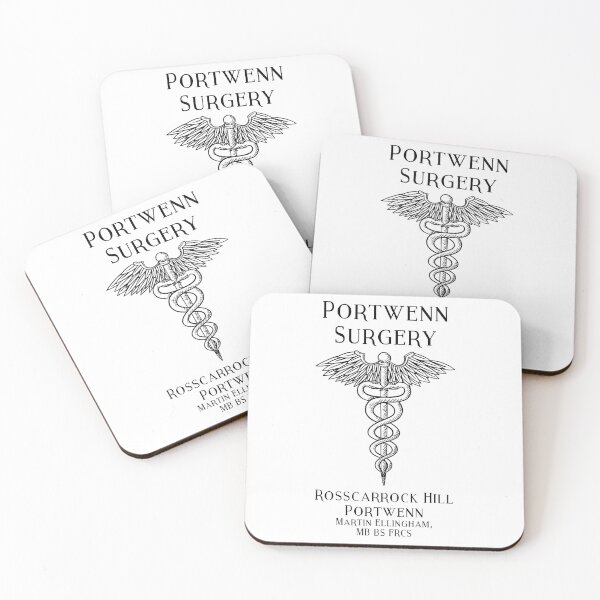 Item preview, Portwenn Surgery Port Isaac Doc Martin Cornwall designed and sold by SonnyBoyDesigns.