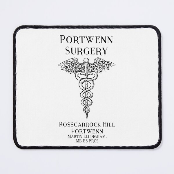 Item preview, Portwenn Surgery Port Isaac Doc Martin Cornwall designed and sold by SonnyBoyDesigns.