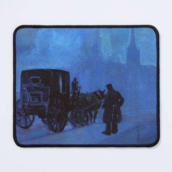 Item preview, A Foggy Night - George Luks designed and sold by Vintage Designs +.