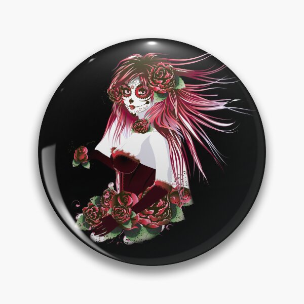 Item preview, Day-Of-Dead-Girl Art Illustration designed and sold by Shuvra Gain.