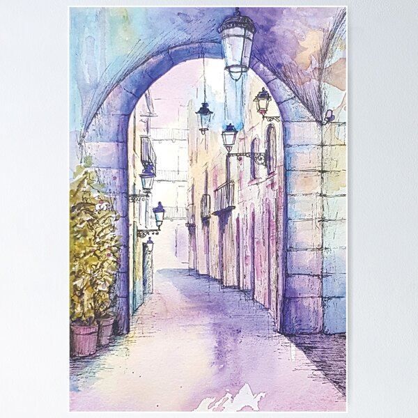Item preview, Barcelona 1 designed and sold by Vicky Dolan Art.