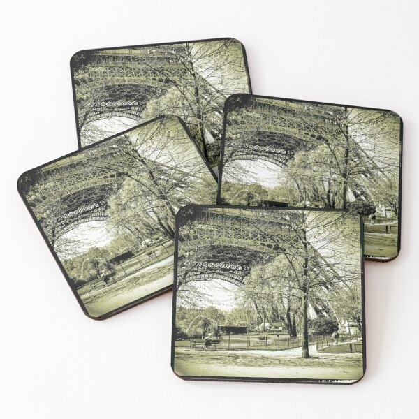Item preview, Eiffel Tower in Beautiful vintage painted vision.  designed and sold by PhotogalleryCJ.
