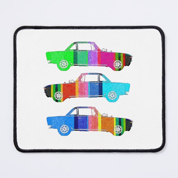 Item preview,  Lancia Fulvia pop colors designed and sold by Aaaah Eeeek  Studio.