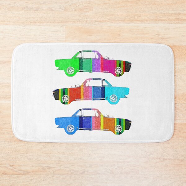 Item preview,  Lancia Fulvia pop colors designed and sold by Aaaah Eeeek  Studio.