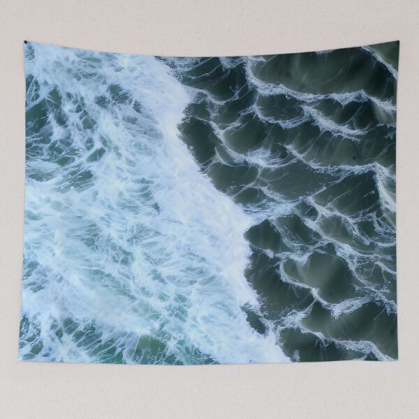 Item preview, blue ocean waves #79 designed and sold by supeart.