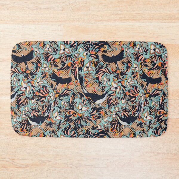 Item preview, Tropical Birds of paradise floral sparkle designed and sold by Ruth Cadioli.
