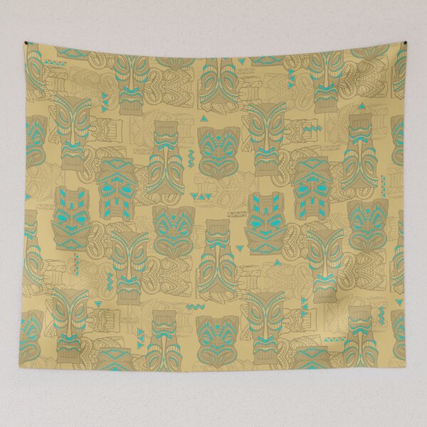 Item preview, Hawaiian Tikki Mask designed and sold by Vector Scout Lab.