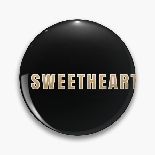 Item preview, Sweetheart lettering black t-shirt  designed and sold by KARTICK DUTTA.