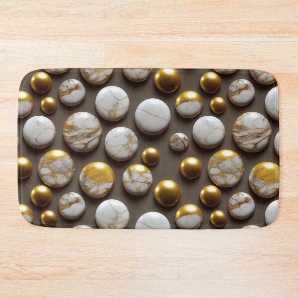 Item preview, white marble and gold background. marble texture. seamless pattern designed and sold by ShopThousand.