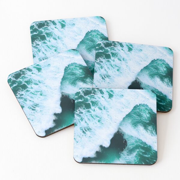 Item preview, blue ocean waves #80 designed and sold by supeart.