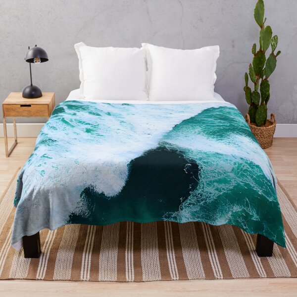 Item preview, blue ocean waves #80 designed and sold by supeart.