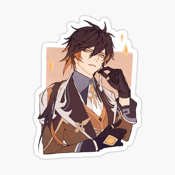 Item preview, Portraits of Zhongli designed and sold by lsdoodles.