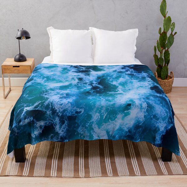 Item preview, blue ocean waves #81 designed and sold by supeart.
