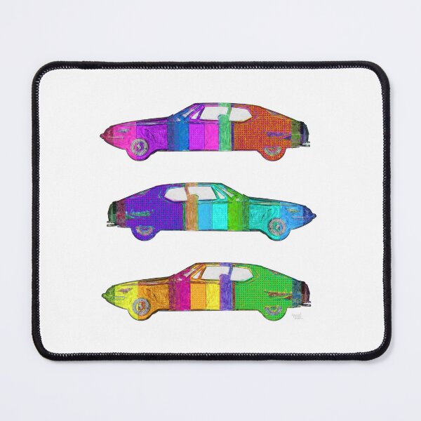 Item preview, Citroen SM pop colors designed and sold by Aaaah Eeeek Studio.