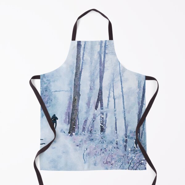 Item preview, Watercolor Winter Hike designed and sold by TheArtCave.
