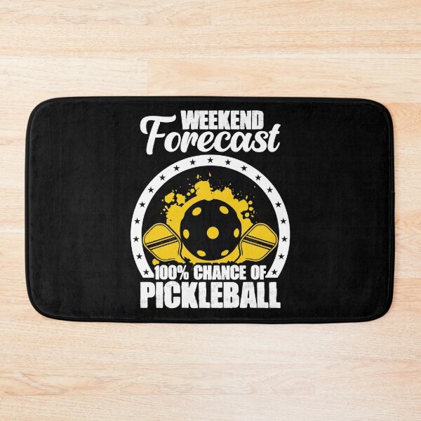 Item preview, Weekend Forecast Funny Pickleball Humor For A Dinking Player designed and sold by Nessshirts.