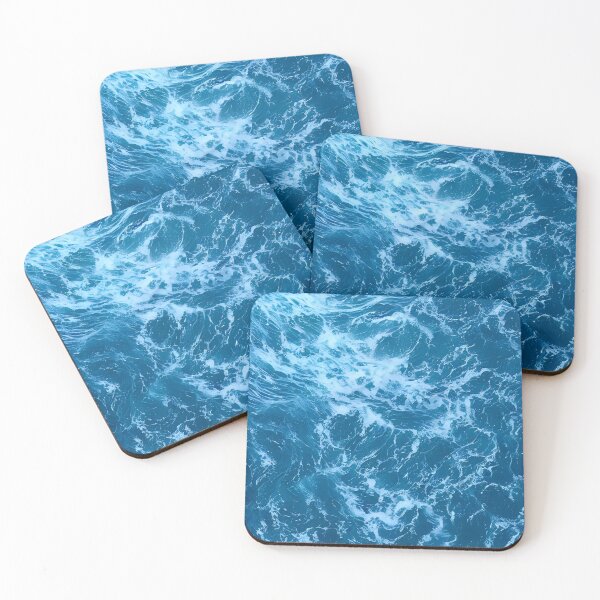 Item preview, blue ocean waves #83 designed and sold by supeart.
