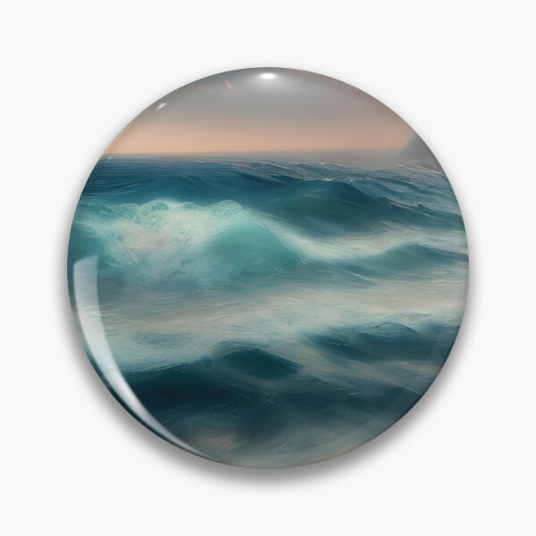 Item preview, blue ocean waves #84 designed and sold by supeart.
