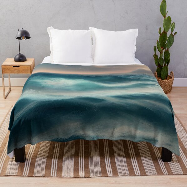 Item preview, blue ocean waves #84 designed and sold by supeart.