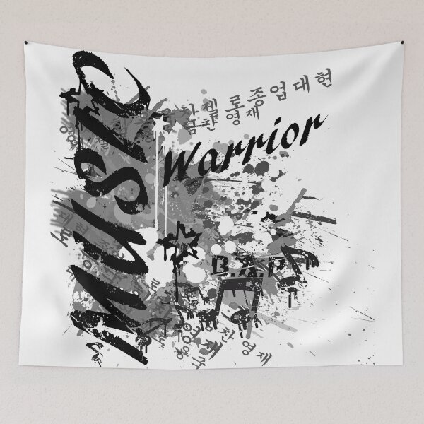 Item preview, B.A.P Warrior Design - Black White designed and sold by AngeliaLucis.