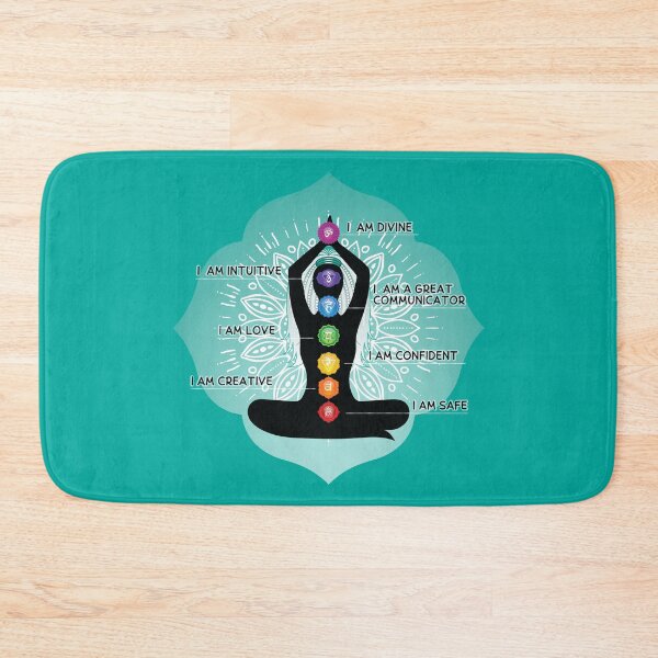 Item preview, 7 Chakra Affirmations #84 designed and sold by chakraplaza.