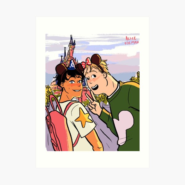 Boyfriend Holiday Art Print