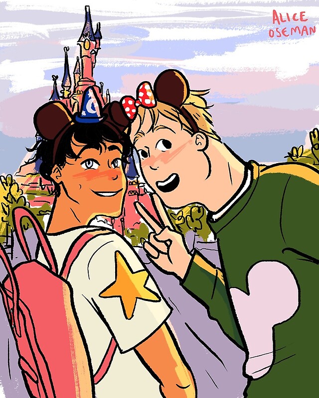 Nick and Charlie from Alice&#8217;s webcomic &#8216;Heartst...