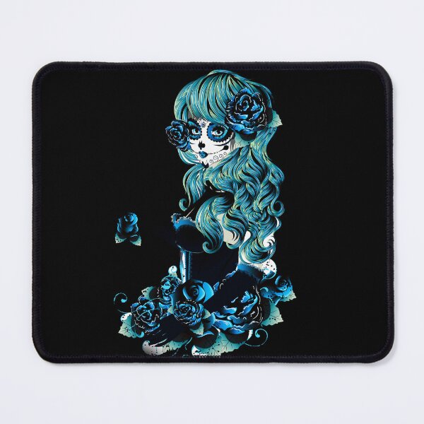 Item preview, Day-Of-Dead-Girl Art Illustration designed and sold by Shuvra Gain.