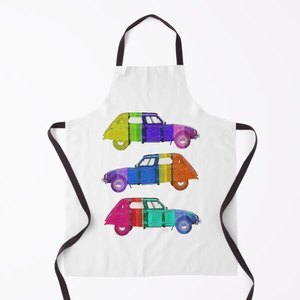 Item preview, Citroen Dyane pop colors designed and sold by Aaaah Eeeek Studio.
