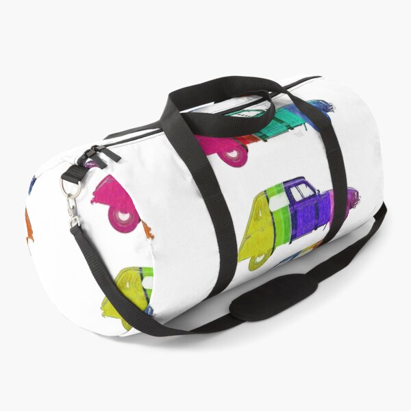 Item preview, Citroen Dyane pop colors designed and sold by Aaaah Eeeek Studio.