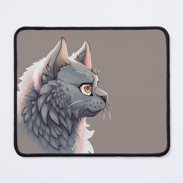 Item preview, Blue British Longhair Side Portrait designed and sold by Bamsdrawz.