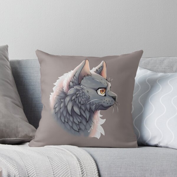 Item preview, Blue British Longhair Side Portrait designed and sold by Bamsdrawz.