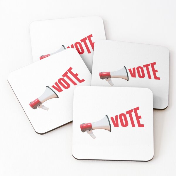 Item preview, Vote Megaphone designed and sold by MadeClose.