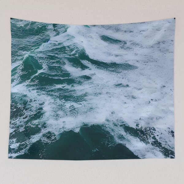 Item preview, blue ocean waves #87 designed and sold by supeart.