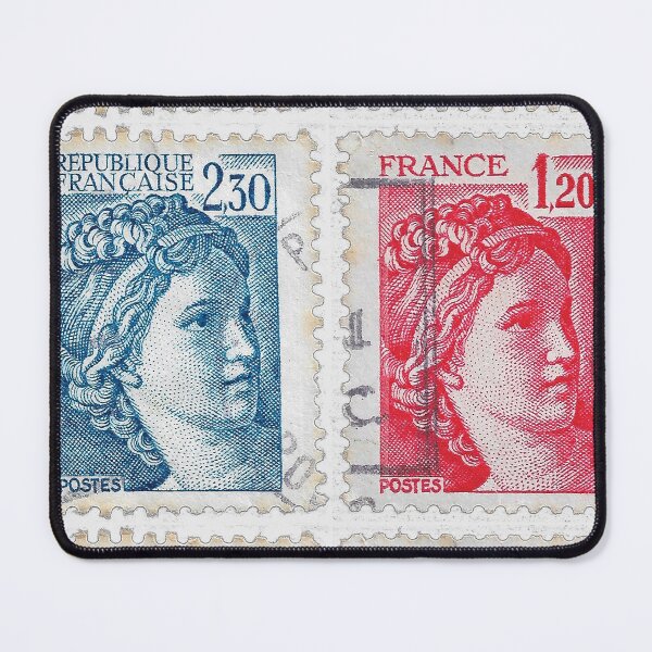 Item preview, Vintage 1980 France Marianne Stamps designed and sold by yousufi.