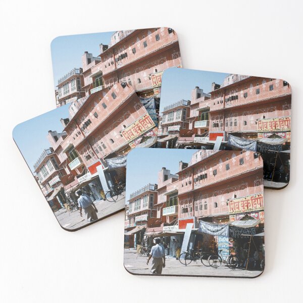 Item preview, 1960s - View of Busy Street with Small Businesses in Jaipur, Rajasthan, India designed and sold by thatwaslife.