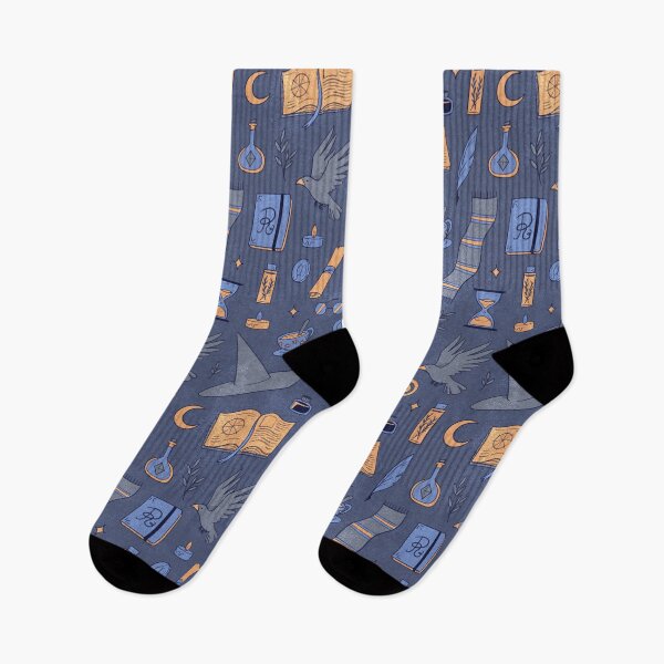 Item preview, Wise Wizard Seamless Pattern - Nightfall Mystical Study designed and sold by Nuvvola.
