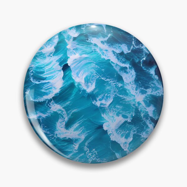 Item preview, blue ocean waves #89 designed and sold by supeart.
