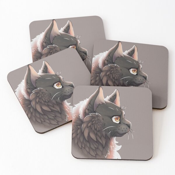 Item preview, Black British Longhair Side Portrait designed and sold by Bamsdrawz.