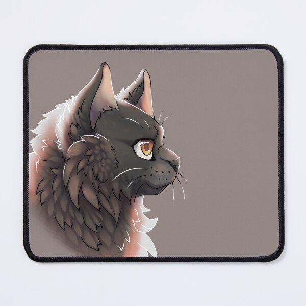 Item preview, Black British Longhair Side Portrait designed and sold by Bamsdrawz.