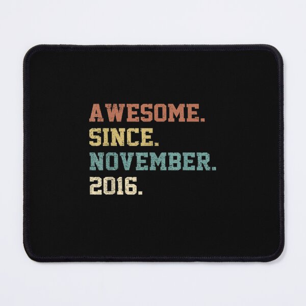 Item preview, Funny Awesome Since November 2016 6th Birthday designed and sold by beunique5.