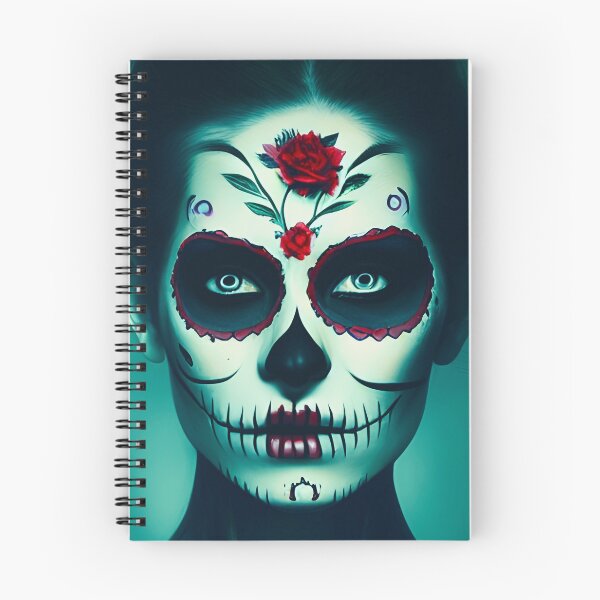 Item preview, DAY-OF-THE-DEAD-FEMALE art illustration designed and sold by Shuvra Gain.