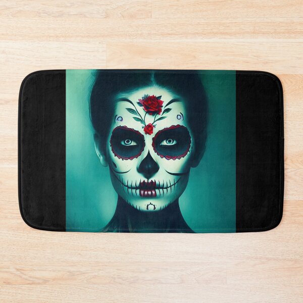 Item preview, DAY-OF-THE-DEAD-FEMALE art illustration designed and sold by Shuvra Gain.