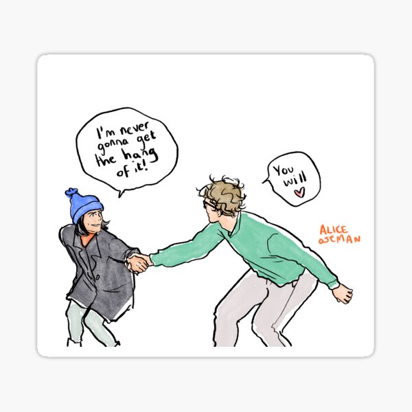 Vista previa del artículo con la obra «Patinaje sobre hielo», diseñado y vendido por aliceoseman.