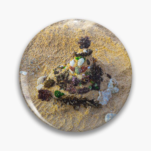 Item preview, Merry Christmas letters in sand with Santa Claus on beach designed and sold by kall3bu.