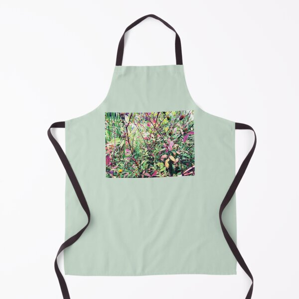 Item preview, Green red wild grass landscape | Green red wild plant photography designed and sold by lausn.
