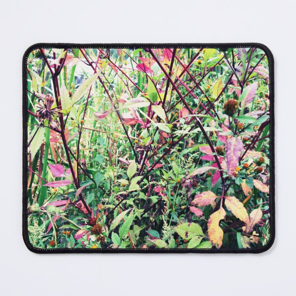 Item preview, Green red wild grass landscape | Green red wild plant photography  designed and sold by lausn.
