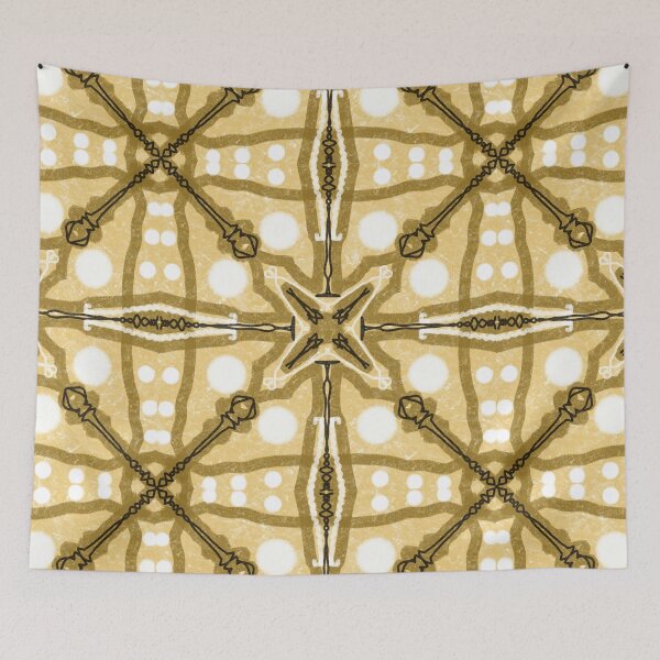 Item preview, Tribal Art Pattern - Shades of Brown - Throw Pillows and Prints  designed and sold by ScatterHub.