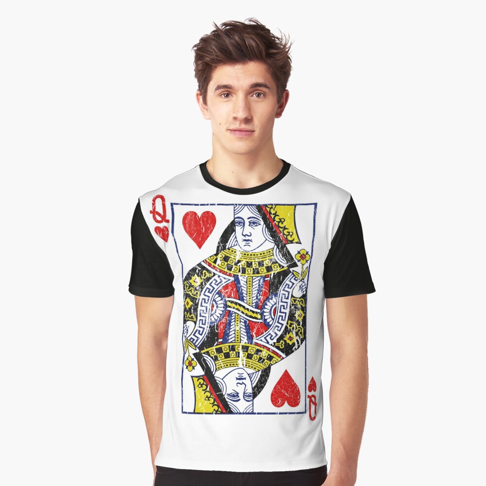 queen of hearts t shirt dress